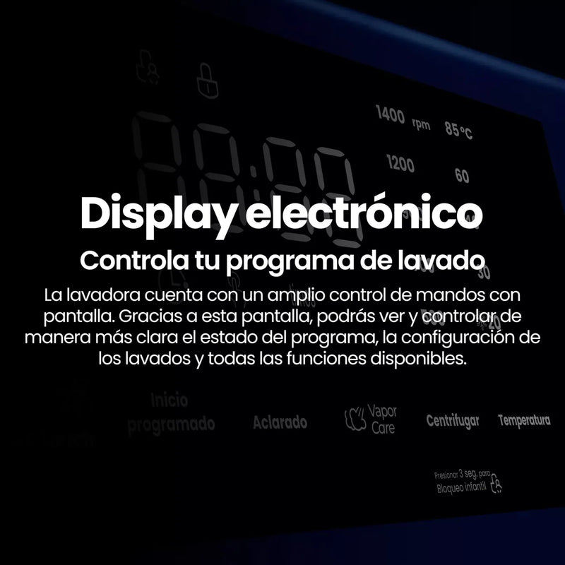 Lavadora Infiniton WM-S94ADX 9 kg clase A, detalle 4
