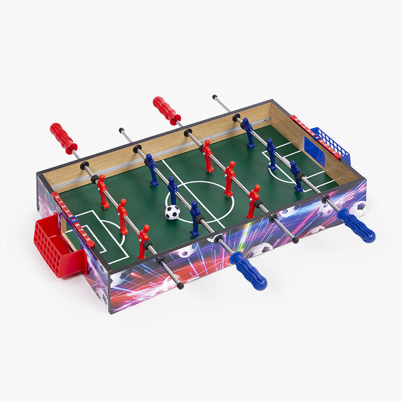 Games Hub Futbolín de Sobremesa con LEDs - Mini Fútbol Iluminado para Toda la Familia