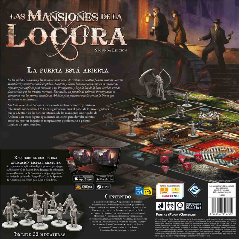 juego mansiones de la locura segunda edicion
