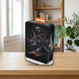 Klein Maletín de coleccionista de Hot Wheels - 50 uds. (2881) sobre una mesa de madera