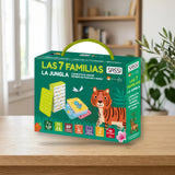 Las 7 familias - La jungla sobre una mesa de madera