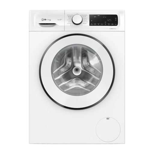 Lavadora Balay 3TS3107BD blanca de carga frontal, 10 kg y 1400 rpm, vista frontal