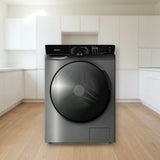 Lavasecadora Infiniton WSD-K0A7D5DK Dark Inox en la cocina