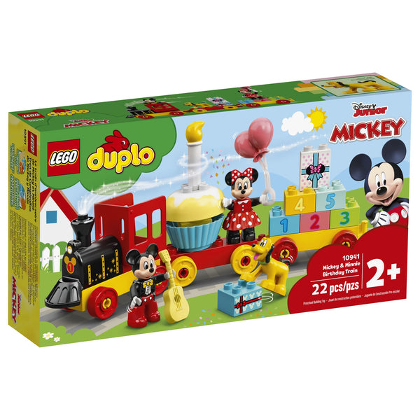 LEGO DUPLO Tren de Cumpleaños de Mickey y Minnie (10941)
