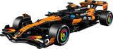 Réplica LEGO Technic 1:8 del McLaren MCL39 de Fórmula 1 naranja y negro, 1675 piezas