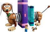 Sujetalibros LEGO de Slinky el perro de Toy Story con dos libros, 1311 piezas