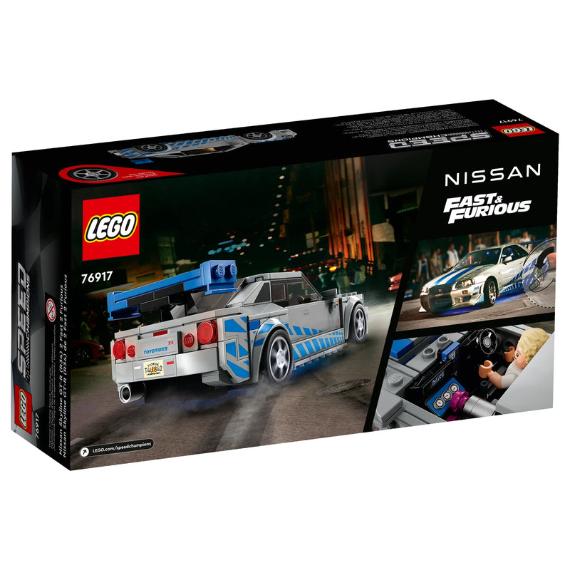 LEGO Speed Champions Nissan Skyline GT-R (R34) de 2 Fast 2 Furious (76917)
