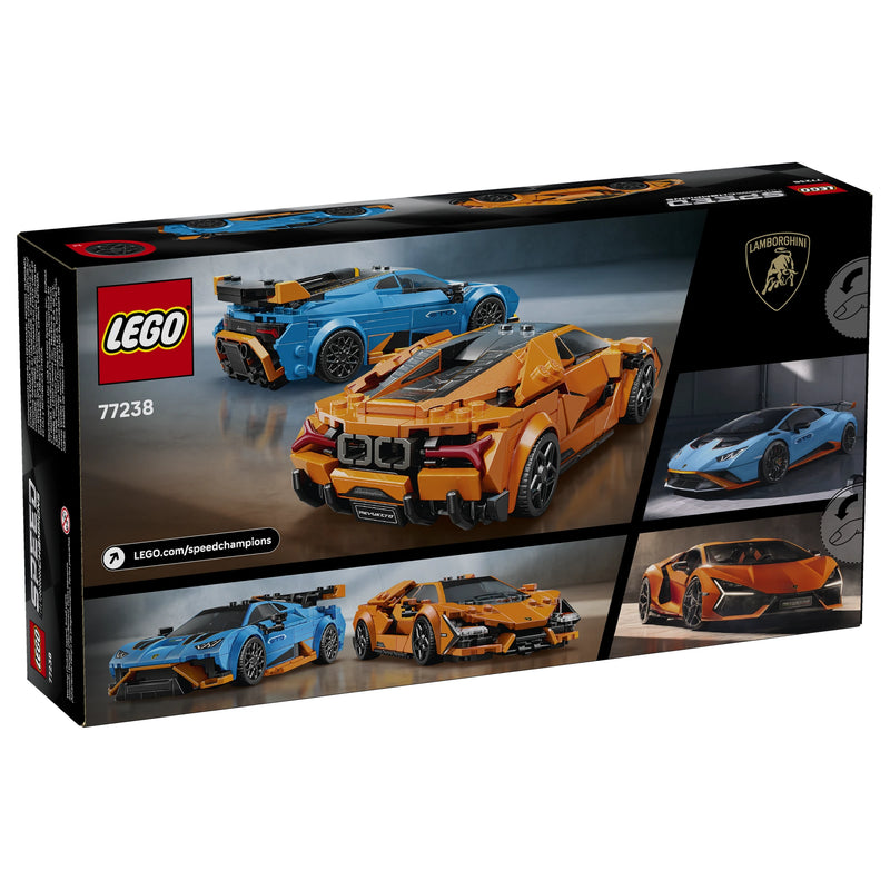 LEGO Speed Champions Lamborghini Revuelto y Huracán 77238