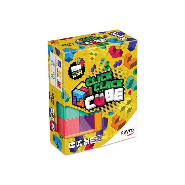 Cayro Clic Clack Cube Juego de Reflejos y Velocidad (7060)