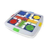 Chicos Parchís y Oca Automático 4 Jugadores (64001) - Tablero Reversible con Dado Integrado