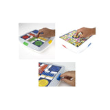 Chicos Parchís y Oca Automático 4 Jugadores (64001) - Tablero Reversible con Dado Integrado