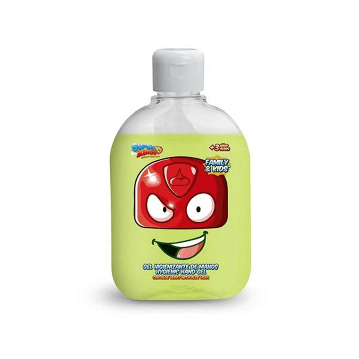 Gel Hidroalcohólico SuperZings 250ml - Higiene Infantil