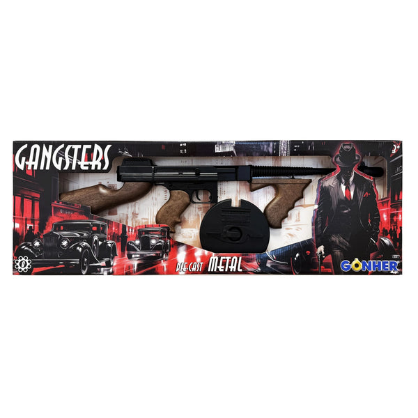 Gonher Gangster SMG Tommy gun 8 Tiros (132/6)