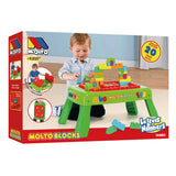 Mesa Moltó Blocks Actividades con 20 Bloques - Centro de Juego y Construcción