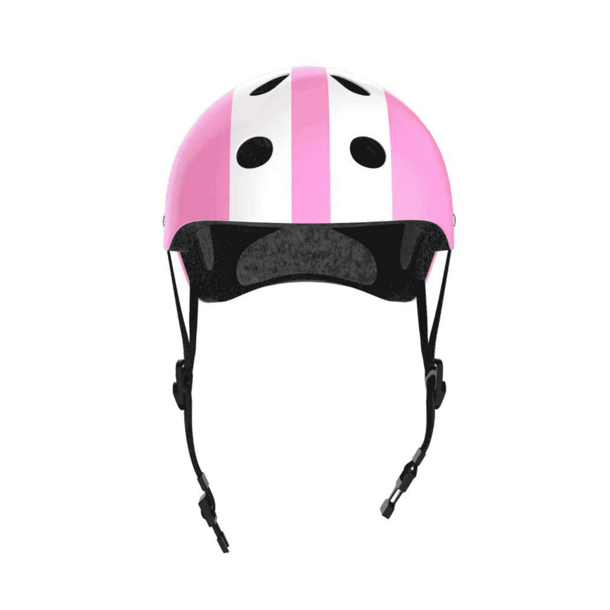 Casco Infantil Moltó Ajustable Rosa Blanco (20236)