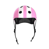 Casco infantil Moltó rosa y blanco incluido en el pack