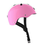 Casco Infantil Moltó Ajustable Rosa Blanco (20236)