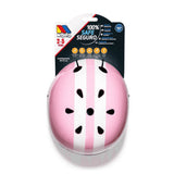 Casco Infantil Moltó Ajustable Rosa Blanco (20236)