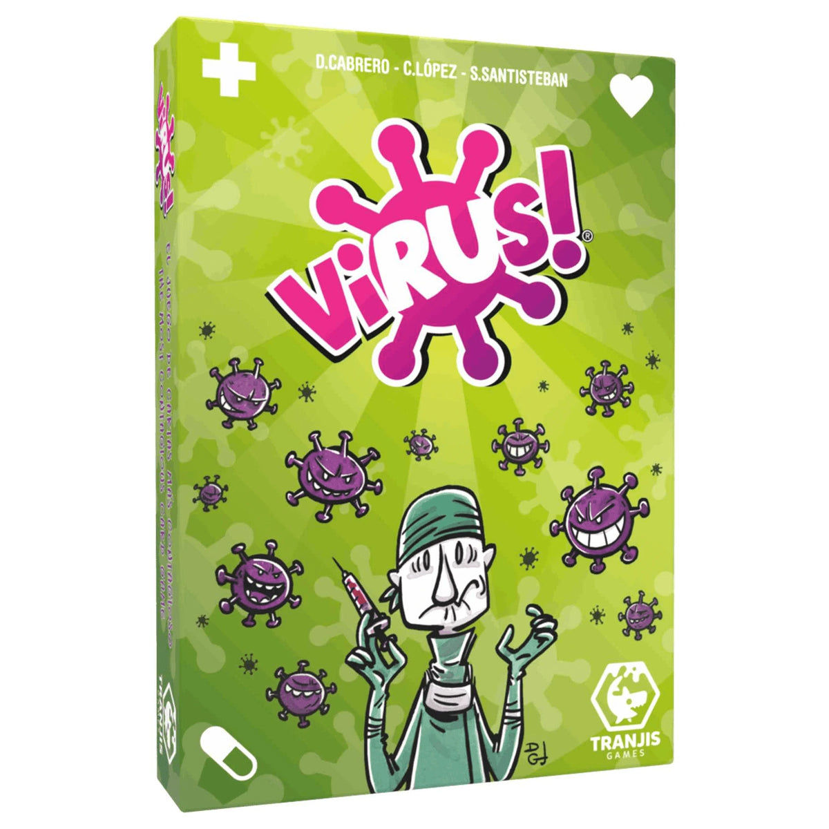 Tranjis Virus! - Juego de Cartas para 2-6 Jugadores