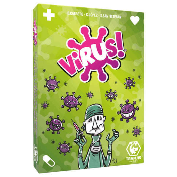 Tranjis Virus! - Juego de Cartas para 2-6 Jugadores
