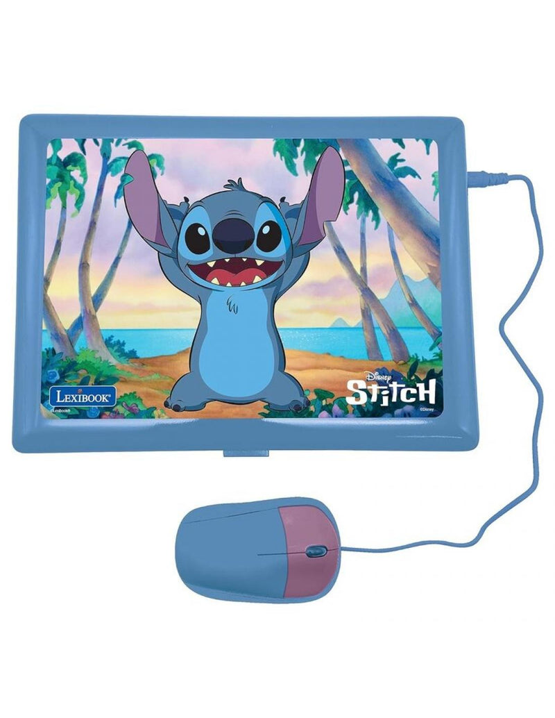 lexibook ordenador portatil stitch bilingüe español ingles para niños
