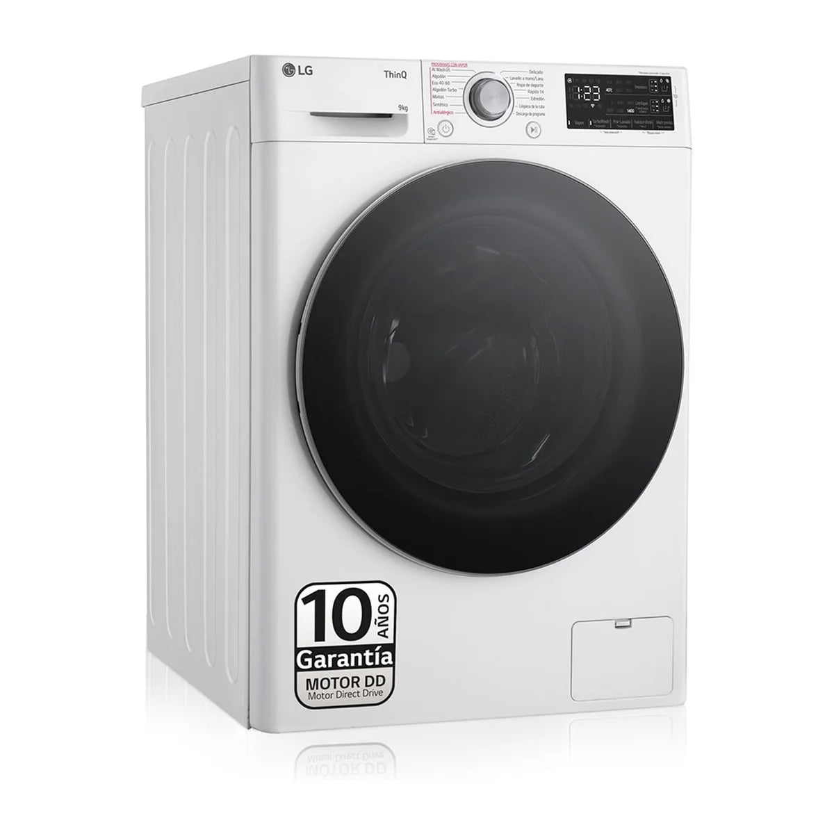 Lavadora LG F4WR5509A1W 9 kg 1400 rpm Clase A