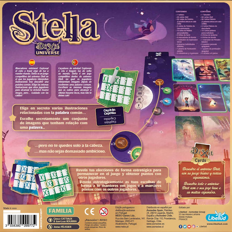 Stella Dixit Universe - Juego Mesa Competitivo 3-6 Jugadores Libellud
