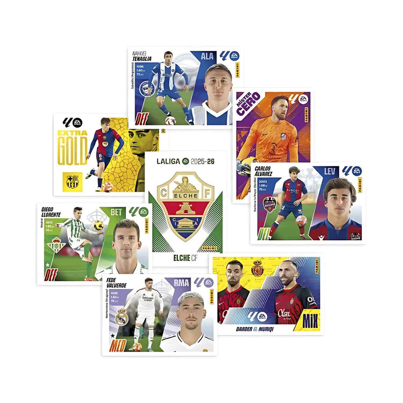 Sobre Individual Panini Liga Este 2025/26 - 8 Cromos LaLiga EA Sports