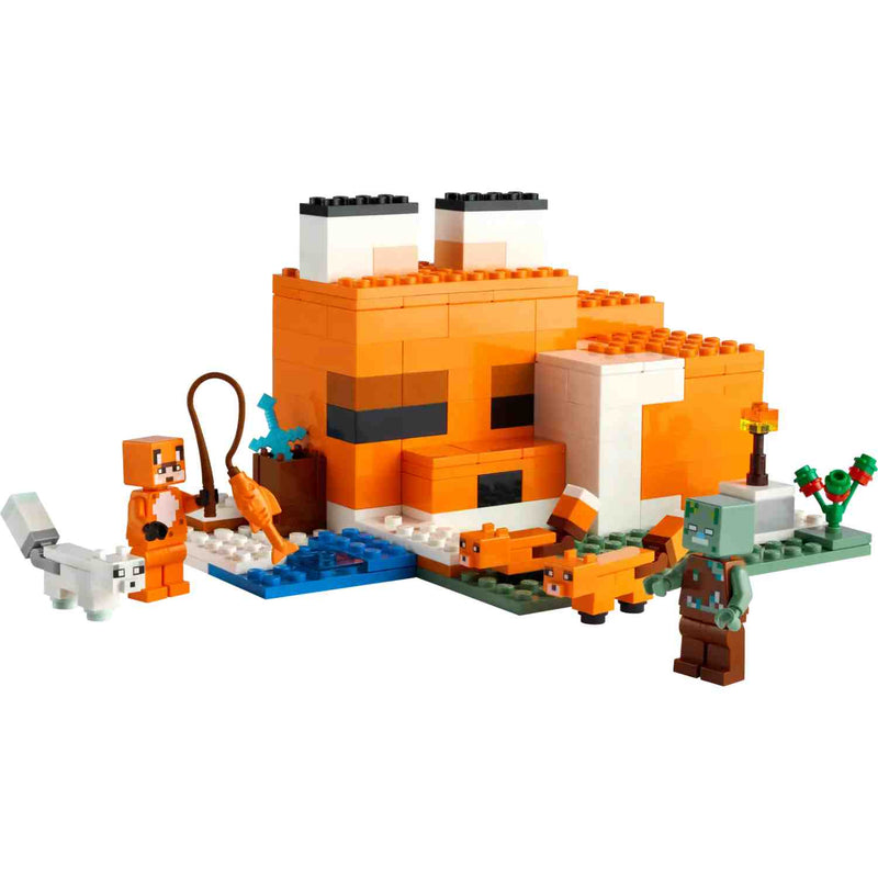 Lego Minecraft El refugio zorro (21178)