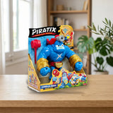 Piratix Gorilla Bros Smash Jack — Figura Pirata con Accesorios sobre una mesa de madera