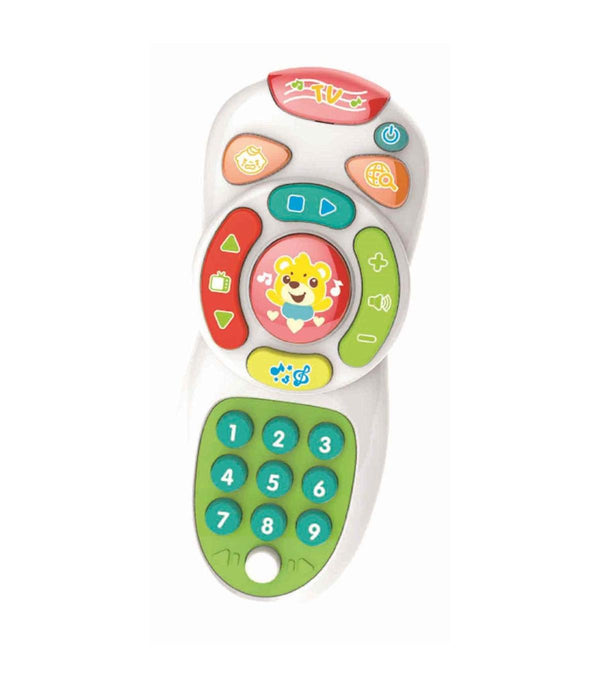 Toy Planet mando a distancia de juguete para bebés con luces y sonidos — botones grandes de colores