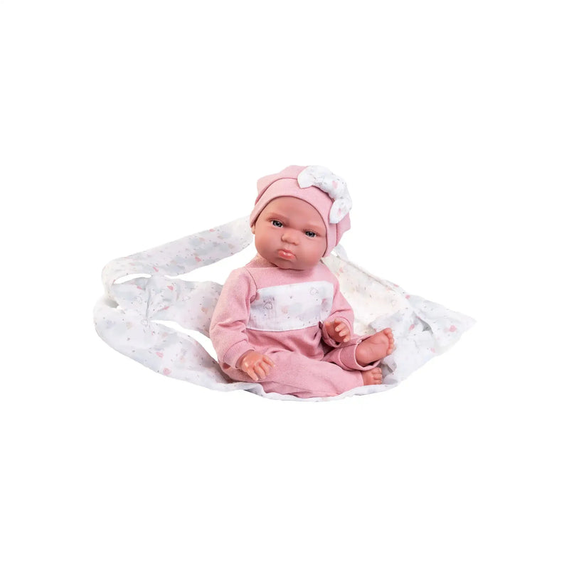 Mi Pequeño Reborn Tufi con fular portabebé — Muñecas Antonio Juan, ref. 82309 (vista 3)