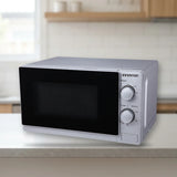 Microondas Infiniton MW-0120X 20L Plata en la encimera de la cocina