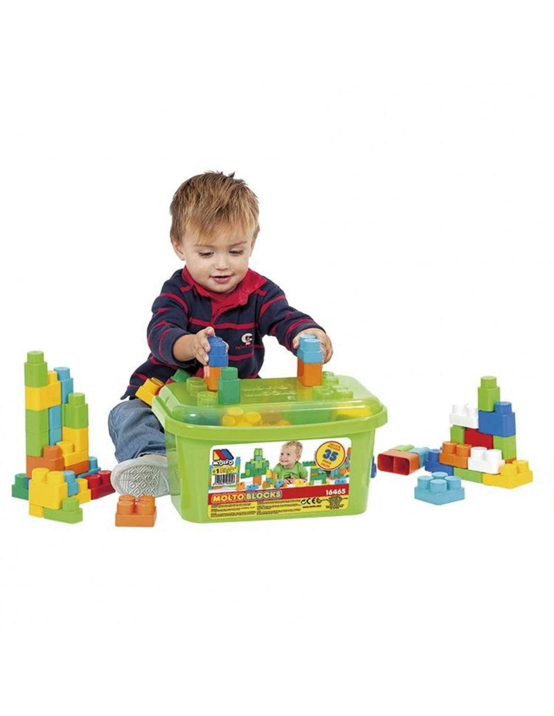Moltó Cubeta de Bloques 35 Piezas 16465