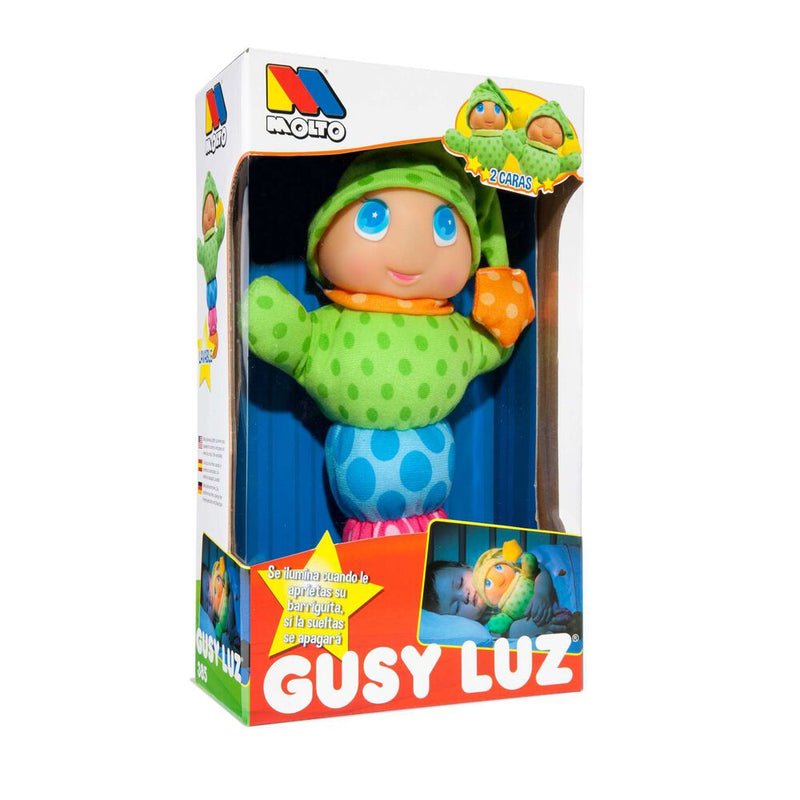 muñeco Gusy Luz 2 caras de Moltó
