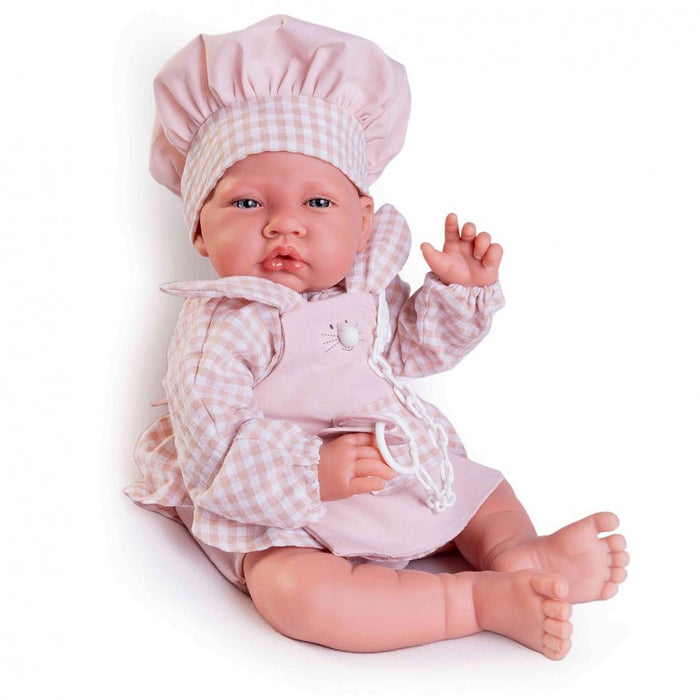 Antonio Juan dolls - Newborn cook with apron for you (33350)