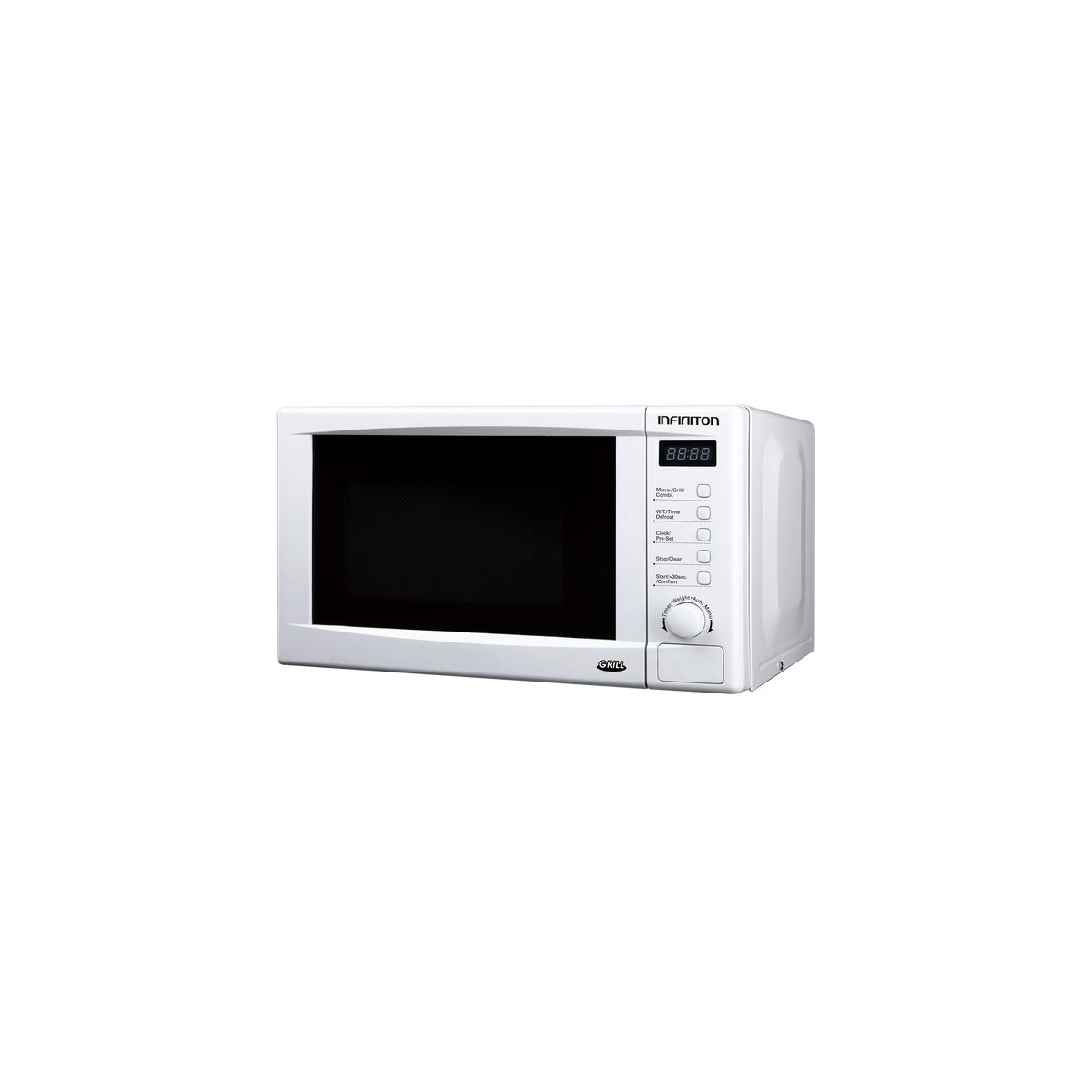Microondas Infiniton MW-2015 20L Blanco - vista frontal