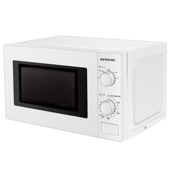Microondas Infiniton MW-20CT5 20L Blanco - vista frontal