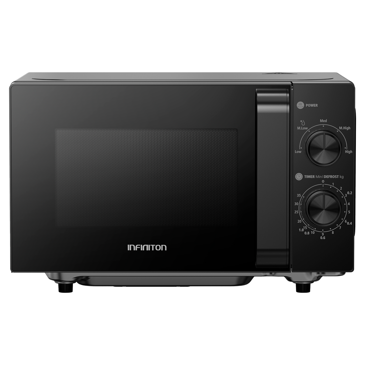Microondas Infiniton MW-FB2070 20L Negro - vista frontal