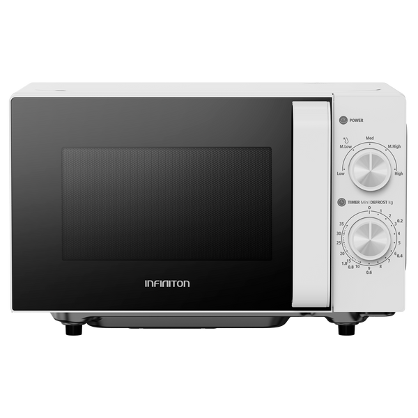 Microondas Infiniton MW-FW2070 20L Blanco - vista frontal