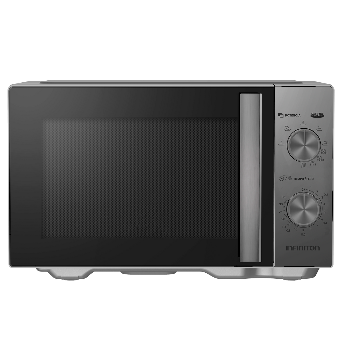 Microondas Infiniton MW-GS2590 25L Plata - vista frontal