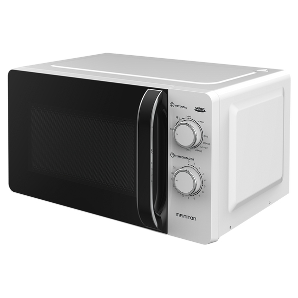 Microondas Infiniton MW-GW2090 20L Blanco - vista frontal