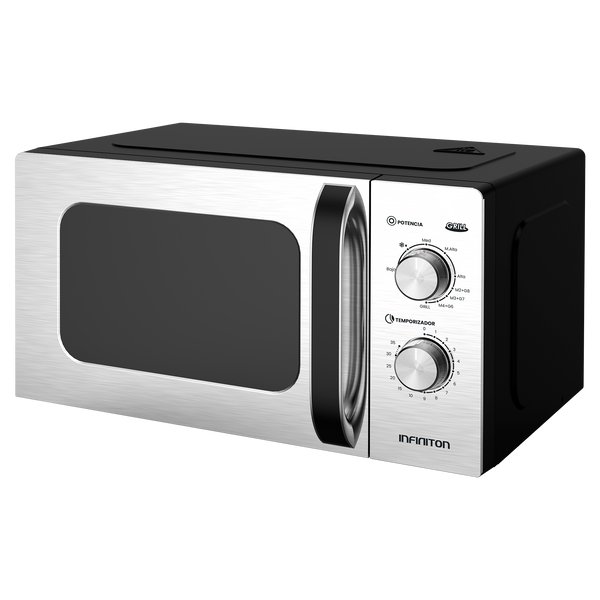Microondas Infiniton MW-GX2090 20L Inox - vista frontal