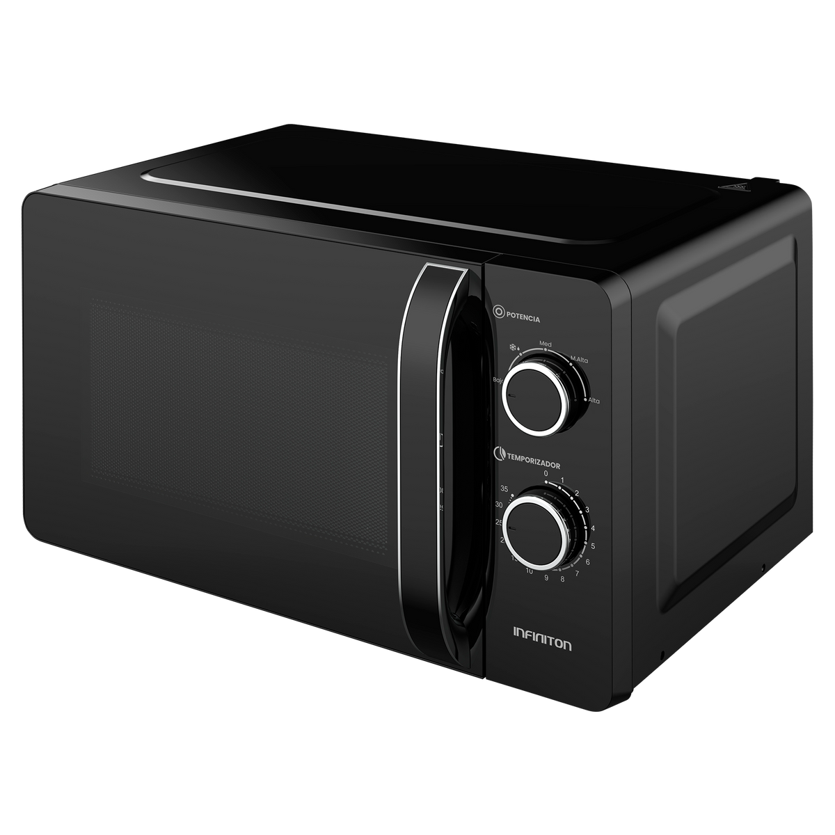 Microondas Infiniton MW-HB2070 20L Negro - vista frontal