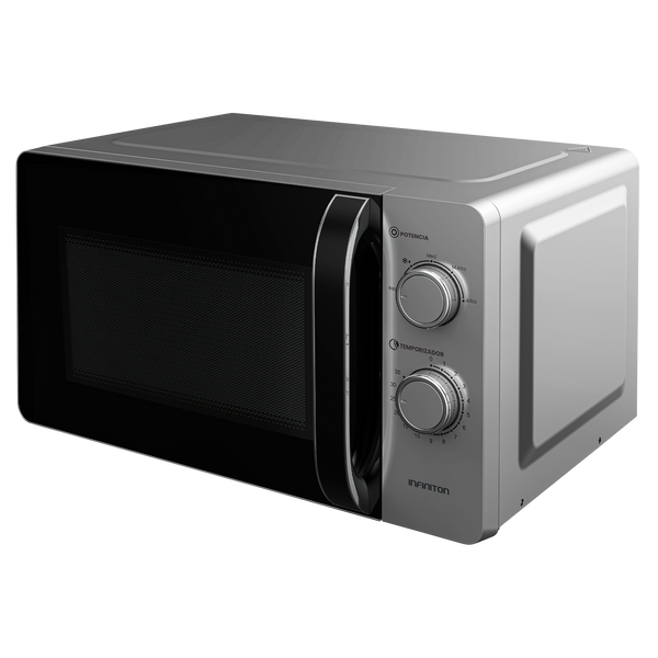 Microondas Infiniton MW-HS2070 20L Plata - vista frontal