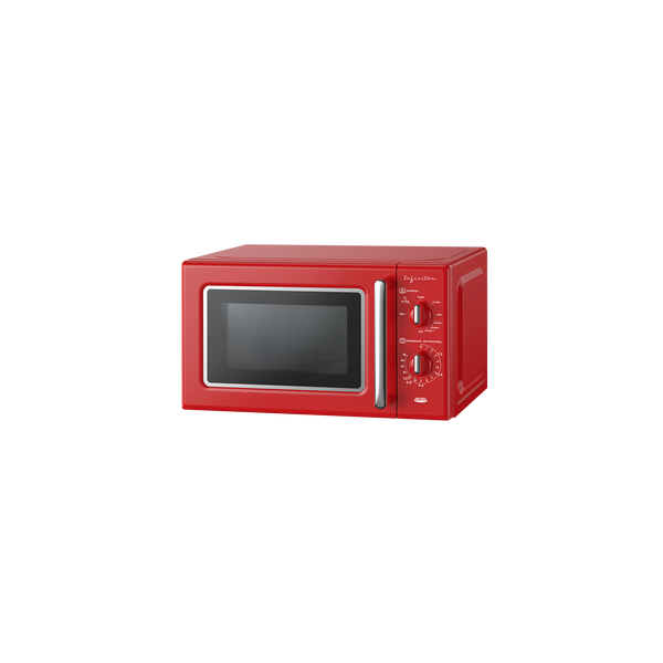 Microondas Infiniton MW-RE20 20L Rojo - vista frontal