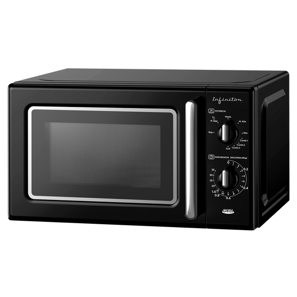 Microondas Infiniton MW-RT20B 20L Negro - vista frontal
