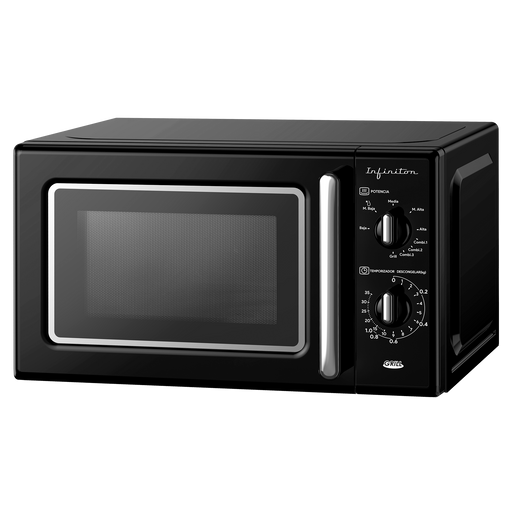 Microondas Infiniton MW-RT20B 20L Negro - vista frontal