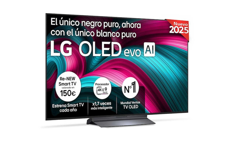 Televisor LG OLED55C54LA OLED evo 4K de 55 pulgadas