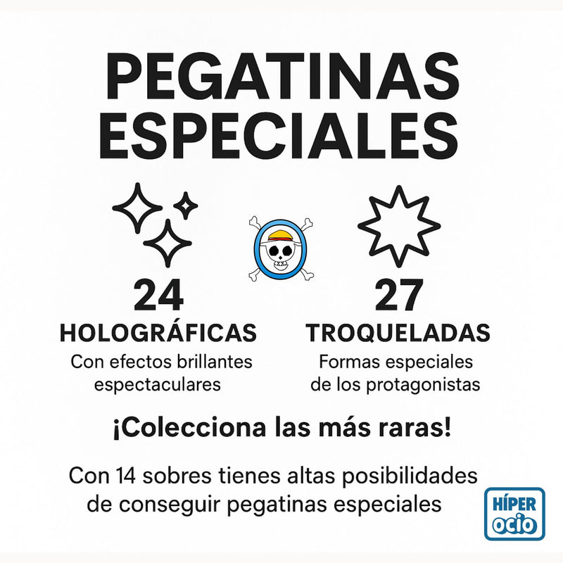 Pack One Piece Rumbo a Egghead - Álbum Oficial + 10 Sobres Adicionales